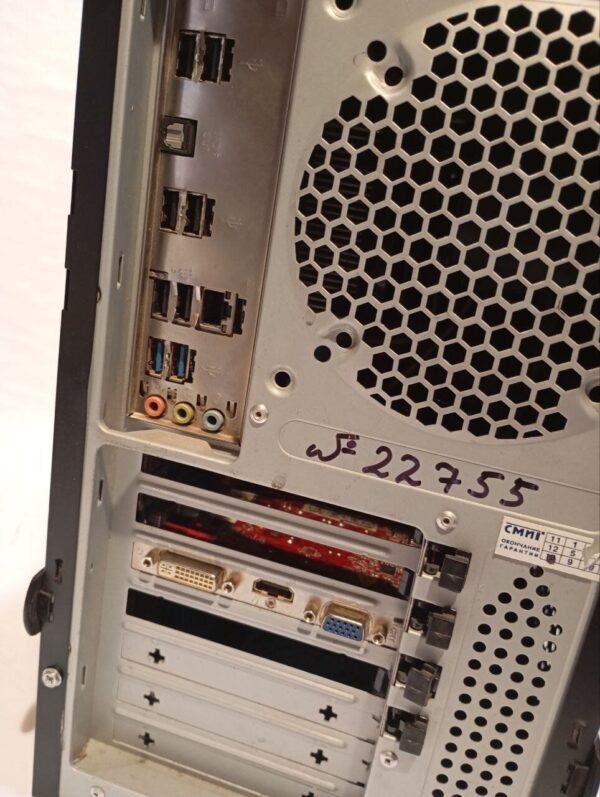 ПК Б-клас Golden Field 8205B Peak Tower / AMD Athlon II X2 245 (2 ядра по 2.9 GHz) / 6 GB DDR3 / 128 GB SSD + 250 GB HDD / AMD Radeon HD 5670, 512 MB GDDR5, 128-bit / DVD-RW / 450W / Win 10 - Зображення 5
