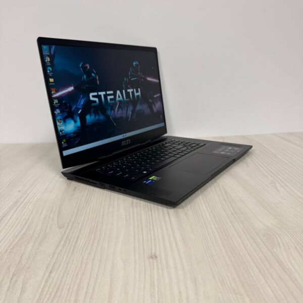 Ігровий ноутбук MSI Stealth GS77 12UE / 17.3" (1920x1080) IPS / Intel Core i7-12700H (14 (20) ядер по 2.3 - 4.7 GHz) / 16 GB DDR5 / 1000 GB SSD NVMe / nVidia GeForce RTX 3060, 6 GB GDDR6, 192-bit / WebCam - Зображення 4