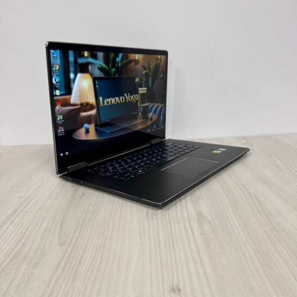 Ноутбук-трансформер Lenovo Yoga 710-15IKB / 15.6" (1920x1080) IPS Touch / Intel Core i5-7200U (2 (4) ядра по 2.5 - 3.1 GHz) / 16 GB DDR4 / 512 GB SSD NVMe / nVidia GeForce 940MX, 2 GB GDDR5, 64-bit / WebCam - Зображення 4