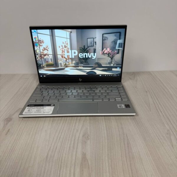 Ультрабук Б-клас HP Envy 13-aq1013dx / 13.3" (3840x2160) IPS Touch / Intel Core i7-1065G7 (4 (8) ядра по 1.3 - 3.9 GHz) / 8 GB DDR4 / 512 GB SSD NVMe / Intel Iris Plus Graphics / WebCam - Зображення 2