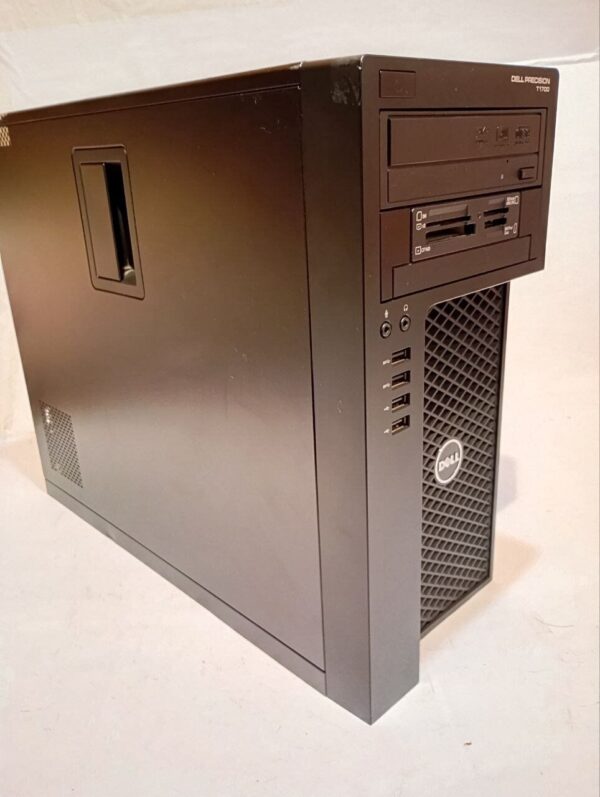 Робоча станція Б-клас Dell Precision T1700 Tower / Intel Core i7-4770 (4 (8) ядра по 3.4 - 3.9 GHz) / 16 GB DDR3 / 256 GB SSD + 1000 GB HDD / nVidia Quadro K620, 2 GB DDR3, 128-bit / DVD-RW - Зображення 4
