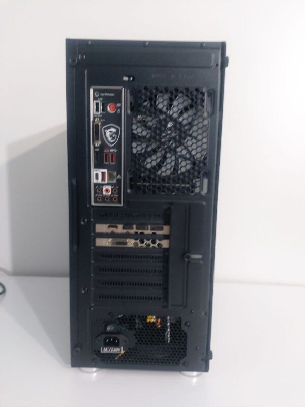 Ігровий ПК 1stPlayer X5 Firebase Tower / AMD Ryzen 5 3600 (6 (12) ядер по 3.6 - 4.2 GHz) / 16 GB DDR4 / 128 GB SSD M.2 + 512 GB SSD / AMD Radeon RX 580, 8 GB GDDR5, 256-bit / 500W + Кабелі DVI та живлення - Зображення 8