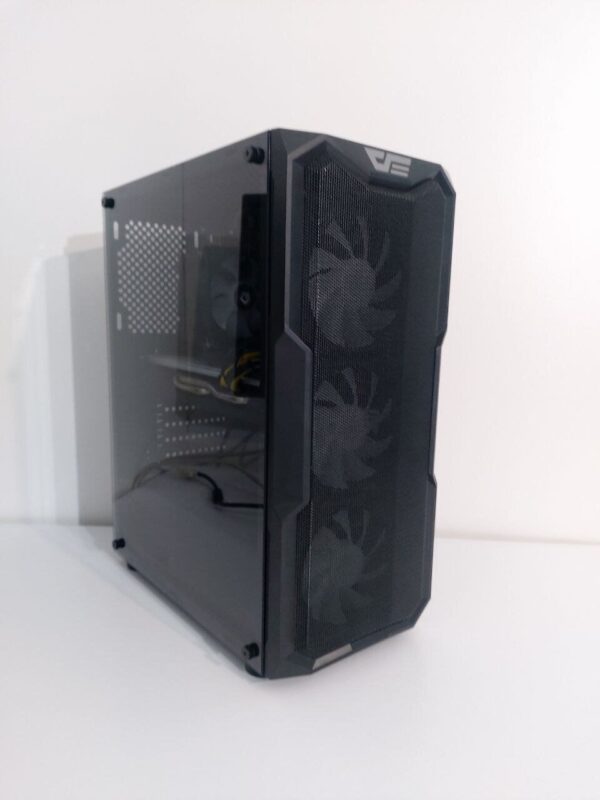 Комплект ПК: DarkFlash Aquarius Mesh Tower / Intel Core i5-7400 (4 ядра по 3.0 - 3.5 GHz) / 32 GB DDR4 / 240 GB SSD M.2 + 500 GB HDD / AMD Radeon RX 570, 8 GB GDDR5, 256-bit / 600W + Монітор LG 24MB37PM-B / 24" (1920x1080) IPS + Кабелі DVI та живлення - Зображення 4