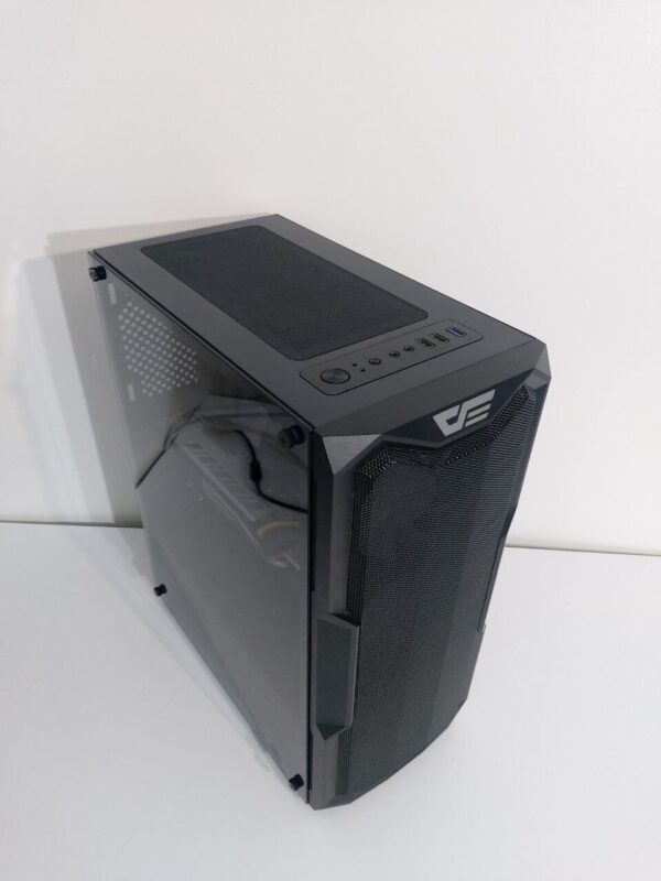 Комплект ПК: DarkFlash Aquarius Mesh Tower / Intel Core i5-7400 (4 ядра по 3.0 - 3.5 GHz) / 32 GB DDR4 / 240 GB SSD M.2 + 500 GB HDD / AMD Radeon RX 570, 8 GB GDDR5, 256-bit / 600W + Монітор LG 24MB37PM-B / 24" (1920x1080) IPS + Кабелі DVI та живлення - Зображення 5