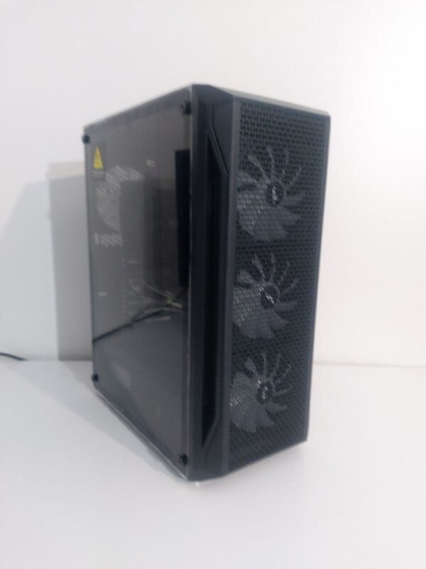 Ігровий ПК 1stPlayer X5 Firebase Tower / AMD Ryzen 5 3600 (6 (12) ядер по 3.6 - 4.2 GHz) / 16 GB DDR4 / 128 GB SSD M.2 + 512 GB SSD / AMD Radeon RX 580, 8 GB GDDR5, 256-bit / 500W + Кабелі DVI та живлення - Зображення 3