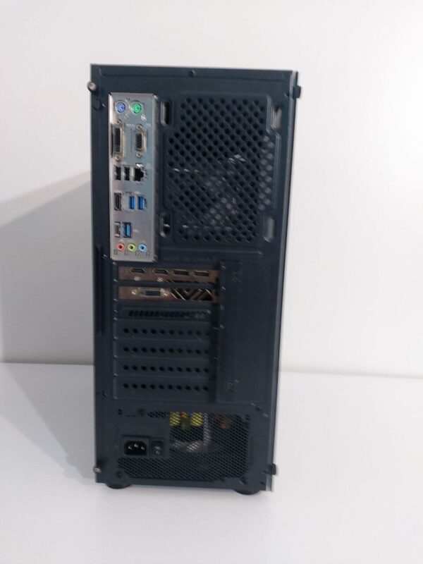 Комплект ПК: DarkFlash Aquarius Mesh Tower / Intel Core i5-7400 (4 ядра по 3.0 - 3.5 GHz) / 32 GB DDR4 / 240 GB SSD M.2 + 500 GB HDD / AMD Radeon RX 570, 8 GB GDDR5, 256-bit / 600W + Монітор LG 24MB37PM-B / 24" (1920x1080) IPS + Кабелі DVI та живлення - Зображення 6