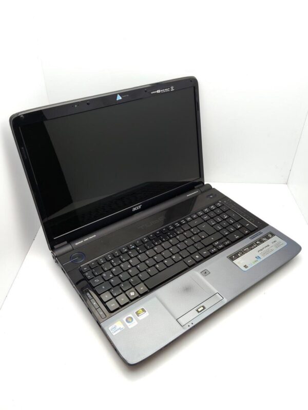 Ноутбук Acer Aspire 7738 / 17.3" (1440x900) TN / Intel Core 2 Duo T6500 (2 ядра по 2.1 GHz) / 6 GB DDR3 / 320 GB HDD / nVidia GeForce GT 130M, 1 GB GDDR3, 128-bit / WebCam / DVD-ROM - Зображення 4