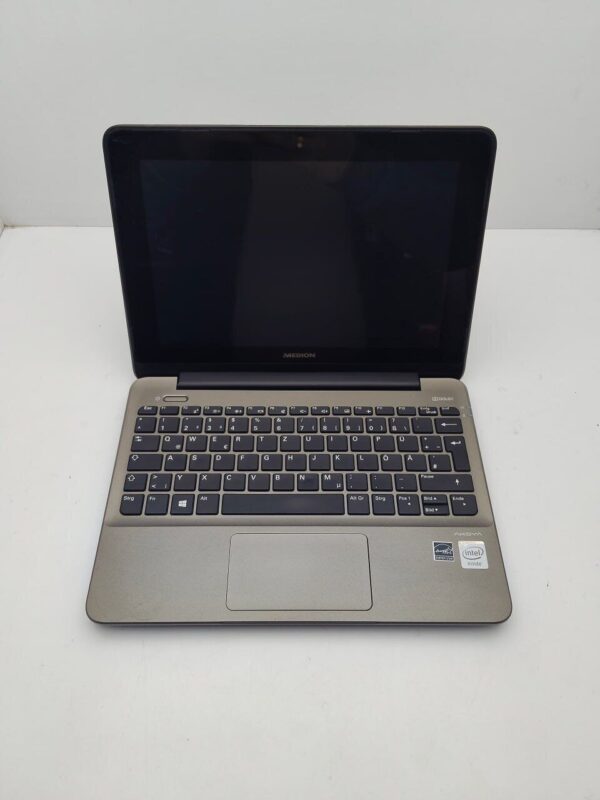 Нетбук Б-клас Acer Medion 101 / 10.1" (1024x768) TN Touch / Intel Celeron N2807 (2 ядра по 1.58 - 2.16 GHz) / 4 GB DDR3 / 120 GB HDD / Intel HD Graphics / WebCam - Зображення 2