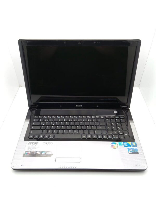 Ноутбук MSI CR720 / 17.3" (1600x900) TN / Intel Core i3-330M (2 (4) ядра по 2.1 - 2.5 GHz) / 6 GB DDR3 / 250 GB HDD / Intel HD Graphics 2000 / WebCam / АКБ не тримає - Зображення 3