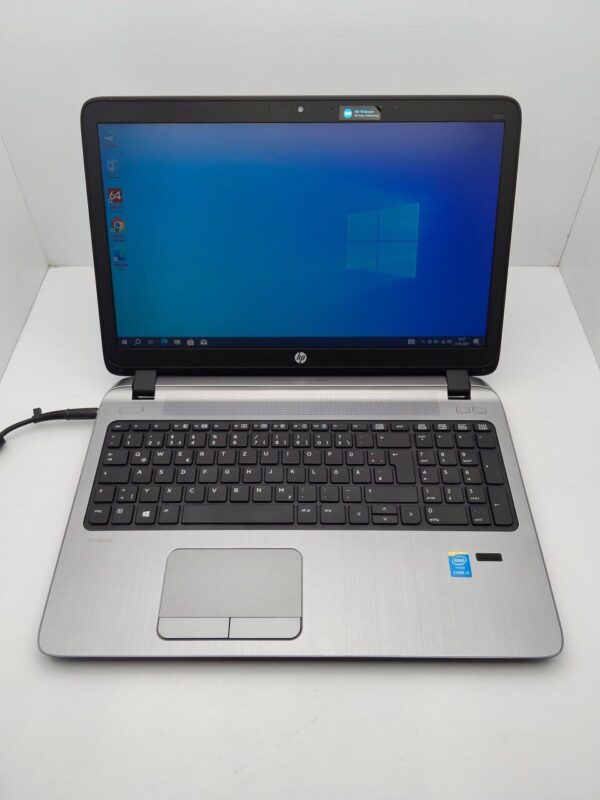 Ноутбук HP ProBook 450 G2 / 15.6" (1920x1080) TN / Intel Core i5-5200U (2 (4) ядра по 2.2 - 2.7 GHz) / 6 GB DDR3 / 500 GB HDD / Intel HD Graphics 5500 / WebCam / DVD-ROM - Зображення 2