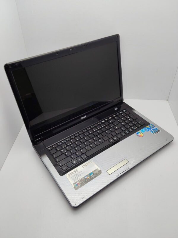 Ноутбук MSI CR720 / 17.3" (1600x900) TN / Intel Core i3-330M (2 (4) ядра по 2.1 - 2.5 GHz) / 6 GB DDR3 / 250 GB HDD / Intel HD Graphics 2000 / WebCam / АКБ не тримає - Зображення 4