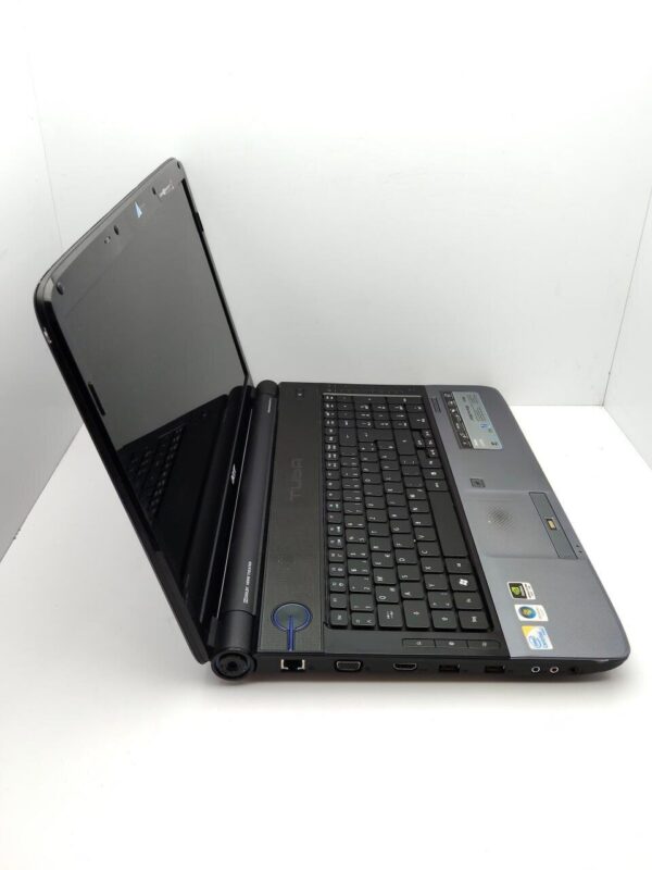 Ноутбук Acer Aspire 7738 / 17.3" (1440x900) TN / Intel Core 2 Duo T6500 (2 ядра по 2.1 GHz) / 6 GB DDR3 / 320 GB HDD / nVidia GeForce GT 130M, 1 GB GDDR3, 128-bit / WebCam / DVD-ROM - Зображення 6