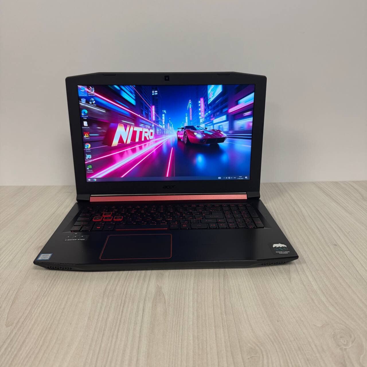Ігровий ноутбук Б-клас Acer Nitro 5 AN515-53 / 15.6" (1920x1080) IPS / Intel Core i5-8300H (4 (8) ядра по 2.3 - 4.0 GHz) / 16 GB DDR4 / 512 GB SSD NVMe / nVidia GeForce GTX 1050, 4 GB GDDR5, 128-bit / WebCam - Зображення 2