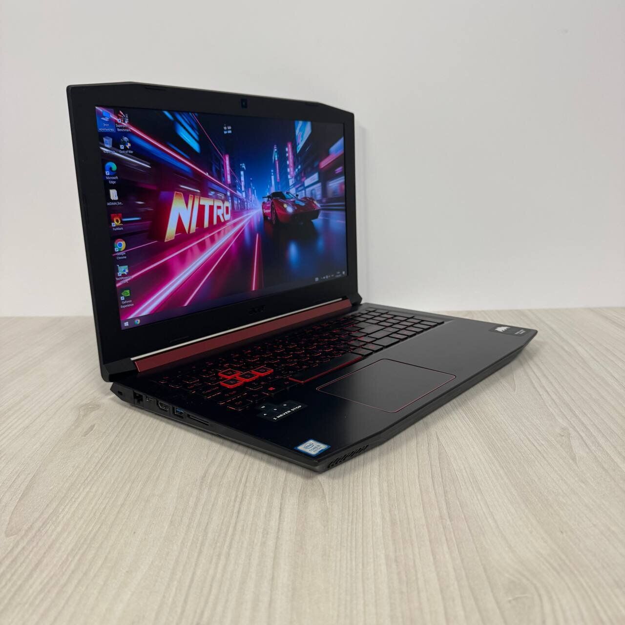 Ігровий ноутбук Б-клас Acer Nitro 5 AN515-53 / 15.6" (1920x1080) IPS / Intel Core i5-8300H (4 (8) ядра по 2.3 - 4.0 GHz) / 16 GB DDR4 / 512 GB SSD NVMe / nVidia GeForce GTX 1050, 4 GB GDDR5, 128-bit / WebCam - Зображення 4