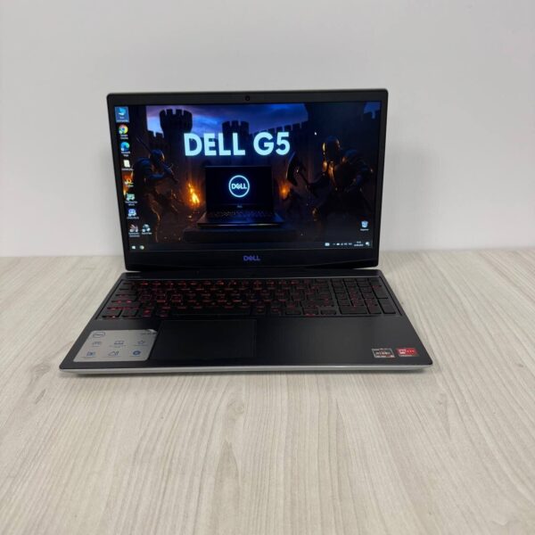 Ігровий ноутбук Б-клас Dell G5 5505 / 15.6" (1920x1080) IPS / AMD Ryzen 5 4600H (6 (12) ядер по 3.0 - 4.0 GHz) / 16 GB DDR4 / 512 GB SSD NVMe / AMD Radeon RX 5600M, 6 GB GDDR6, 192-bit / WebCam - Зображення 2