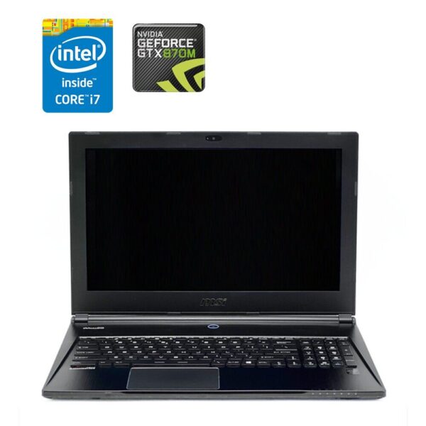 Ігровий ноутбук Б-клас MSI MS-16H2 / 15.6" (2880x1620) IPS / Intel Core i7-4710HQ (4 (8) ядра по 2.5 - 3.5 GHz) / 16 GB DDR3 / 480 GB SSD / nVidia GeForce GTX 870M, 3 GB GDDR5, 192-bit / WebCam
