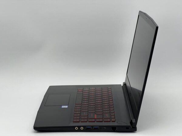Ігровий ноутбук MSI GF63 8RD / 15.6" (1920x1080) IPS / Intel Core i7-8750H (6 (12) ядер по 2.2 - 4.1 GHz) / 16 GB DDR4 / 480 GB SSD / nVidia GeForce GTX 1050 Ti, 4 GB GDDR5, 128-bit / WebCam - Зображення 4