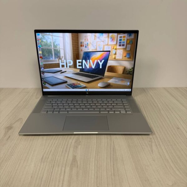 Ігровий ультрабук HP Envy 16-h1023dx / 16" (2560x1600) IPS Touch / Intel Core i9-13900H (14 (20) ядер по 2.6 - 5.4 GHz) / 16 GB DDR5 / 1000 GB SSD NVMe / nVidia GeForce RTX 4060, 8 GB GDDR6, 128-bit / WebCam - Зображення 2