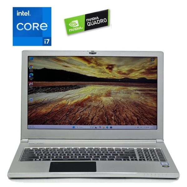 Мобільна робоча станція Boxx GoBoxx MS-16K7 / 15.6" (1920x1080) TN / Intel Core i7-8850H (6 (12) ядер по 2.6 - 4.3 GHz) / 32 GB DDR4 / 480 GB SSD / nVidia Quadro P3200, 6 GB GDDR5, 192-bit / WebCam