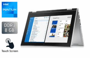 Нетбук-трансформер Dell Inspiron 11-3147 / 11.6" (1366x768) TN Touch / Intel Pentium N3540 (4 ядра по 2.16 - 2.66 GHz) / 8 GB DDR3 / 240 GB SSD / Intel HD Graphics / WebCam / Windows 10