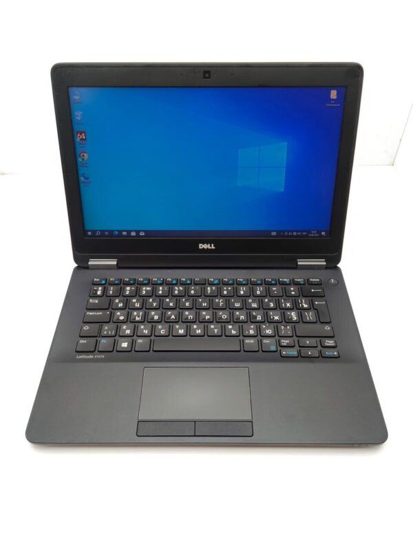 Нетбук Dell Latitude E7270 / 12.5" (1366x768) TN / Intel Core i5-6200U (2 (4) ядра по 2.3 - 2.8 GHz) / 8 GB DDR4 / 240 GB SSD / Intel HD Graphics 520 / WebCam - Зображення 2