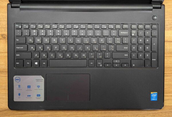 Ноутбук Б-клас Dell Inspiron 3558 / 15.6" (1366x768) TN / Intel Core i3-5015U (2 (4) ядра по 2.1 GHz) / 8 GB DDR3 / 240 GB SSD / Intel HD Graphics 5500 / WebCam / Windows 10 - Зображення 4