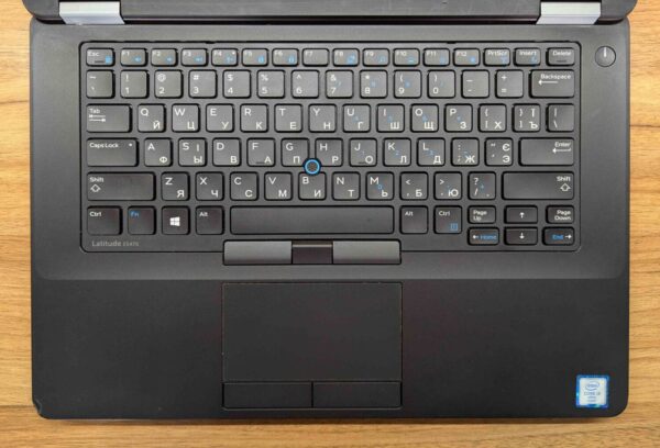 Ноутбук Б-клас Dell Latitude E5470 / 14" (1366x768) TN / Intel Core i5-6300U (2 (4) ядра по 2.4 - 3.0 GHz) / 8 GB DDR4 / 256 GB SSD / Intel HD Graphics 520 / WebCam / HDMI / Windows 10 - Зображення 5