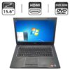 Ноутбук Б-клас Dell Vostro N5050 / 15.6" (1366x768) TN / AMD A6-3400M (4 ядра по 1.4 - 2.3 GHz) / 6 GB DDR3 / 750 GB HDD / AMD Radeon HD 6520G Graphics / WebCam / DVD-ROM