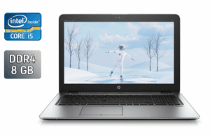 Ноутбук Б-клас HP EliteBook 850 G3 / 15.6" (1366x768) TN / Intel Core i5-6200U (2 (4) ядра по 2.3 - 2.8 GHz) / 8 GB DDR4 / 240 GB SSD / Intel HD Graphics 520 / WebCam / Fingerprint / Windows 10