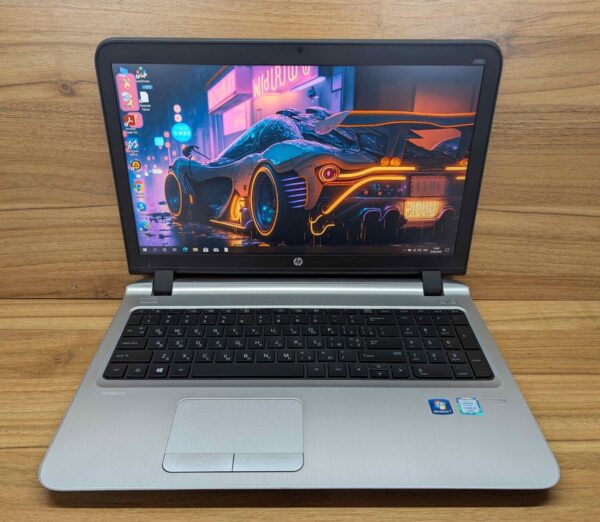 Ноутбук Б-клас HP ProBook 450 G3 / 15.6" (1920x1080) IPS / Intel Core i5-6200U (2 (4) ядра по 2.3 - 2.8 GHz) / 8 GB DDR3 / 240 GB SSD / Intel HD Graphics 520 / HDMI / TouchID / Windows 10 - Зображення 2