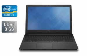 Ноутбук Dell Inspiron 15-3558 / 15.6" (1366x768) TN / Intel Core i3-5005U (2 (4) ядра по 2.0 GHz) / 8 GB DDR3 / 240 GB SSD / Intel HD Graphics 5500 / WebCam / Windows 10