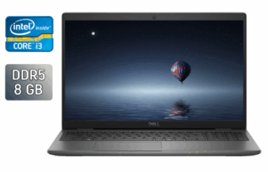 Ноутбук Dell Latitude 3550 / 15.6" (1920x1080) IPS / Intel Core i3-1315U (6 (8) ядер по 3.3 - 4.5 GHz) / 8 GB DDR5 / 256 GB SSD / Intel UHD Graphics / WebCam / HDMI