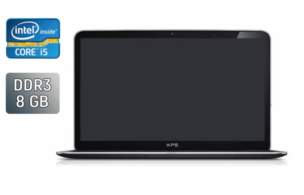 Ноутбук Dell XPS 13-L322X / 13.3" (1920x1080) IPS / Intel Core i5-3337U (2 (4) ядра по 1.8 - 2.7 GHz) / 8 GB DDR3 / 256 GB SSD / Intel HD Graphics 4000 / WebCam / Windows 10