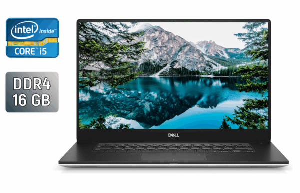 Ноутбук Dell XPS 15 7590 / 15.6" (1920x1080) IPS / Intel Core i5-9300H (4 (8) ядра по 2.4 - 4.1 GHz) / 16 GB DDR4 / 256 GB SSD / Intel UHD Graphics 630 / WebCam / HDMI