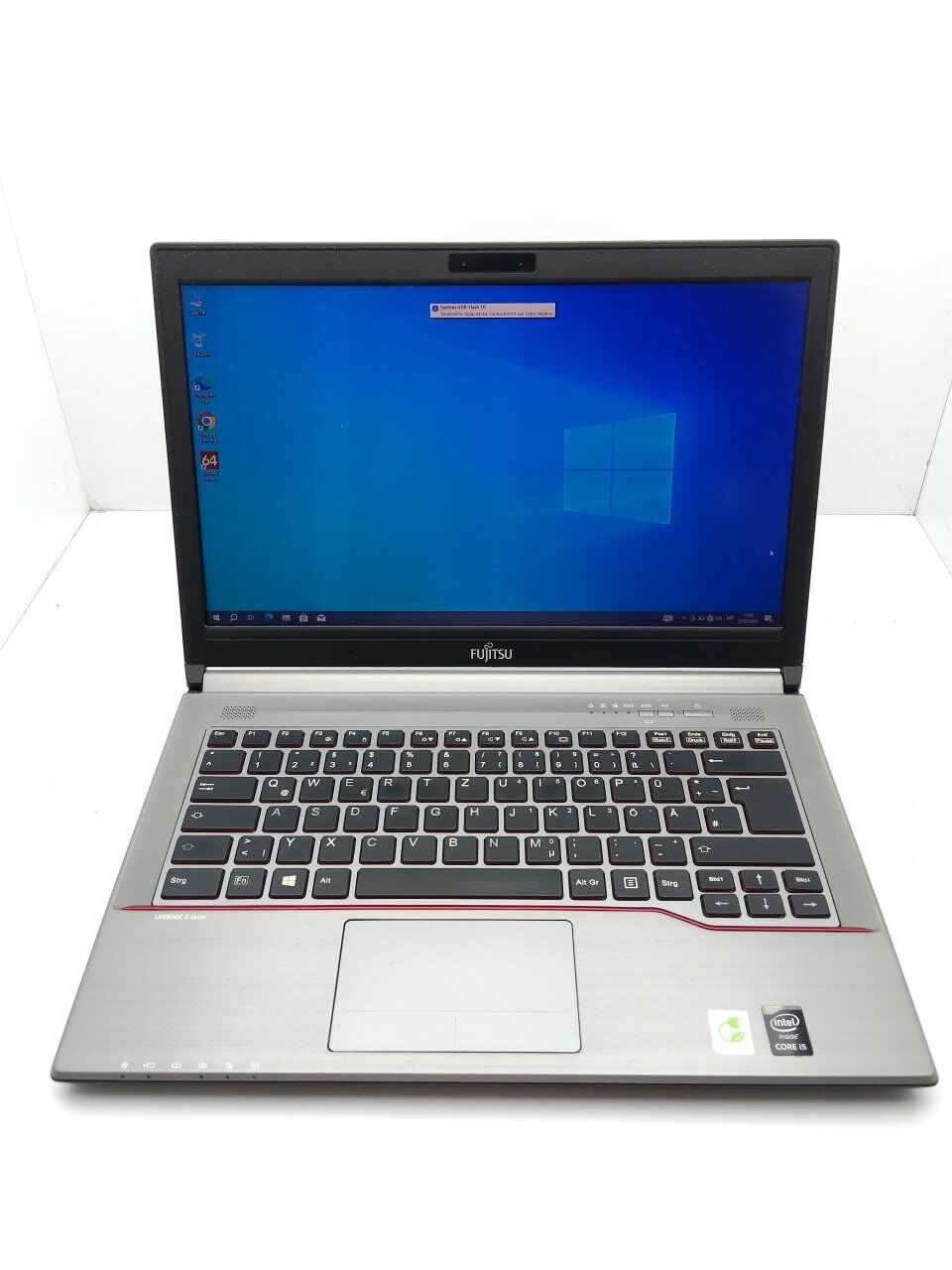 Ноутбук Fujitsu LifeBook E744 / 14" (1600x900) TN / Intel Core i5-4300M (2 (4) ядра по 2.6 - 3.3 GHz) / 8 GB DDR3 / 120 GB SSD / Intel HD Graphics 4600 - Зображення 2
