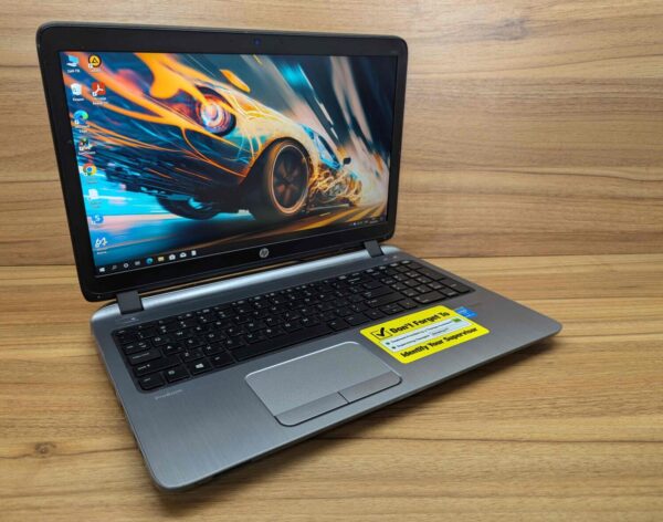 Ноутбук HP ProBook 450 G2 / 15.6" (1920x1080) IPS / Intel Core i5-5200U (2 (4) ядра по 2.2 - 2.7 GHz) / 8 GB DDR3 / 240 GB SSD / Intel HD Graphics 5500 / Fingerprint / WebCam / Windows 10 - Зображення 4