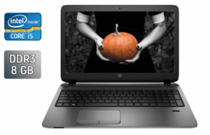 Ноутбук HP ProBook 450 G2 / 15.6" (1920x1080) IPS / Intel Core i5-5200U (2 (4) ядра по 2.2 - 2.7 GHz) / 8 GB DDR3 / 240 GB SSD / Intel HD Graphics 5500 / Fingerprint / WebCam / Windows 10