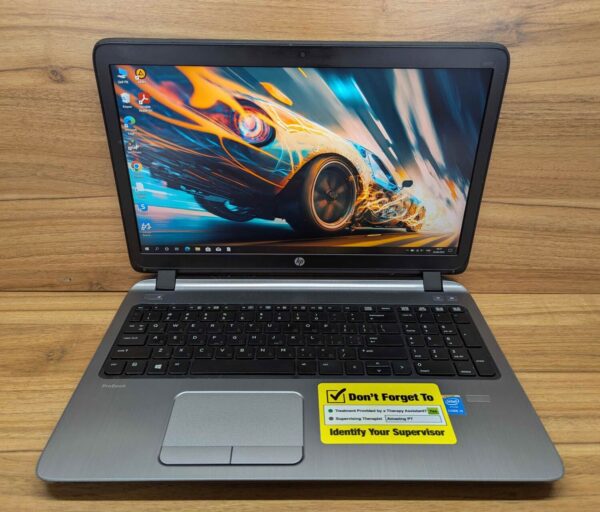 Ноутбук HP ProBook 450 G2 / 15.6" (1920x1080) IPS / Intel Core i5-5200U (2 (4) ядра по 2.2 - 2.7 GHz) / 8 GB DDR3 / 240 GB SSD / Intel HD Graphics 5500 / Fingerprint / WebCam / Windows 10 - Зображення 2