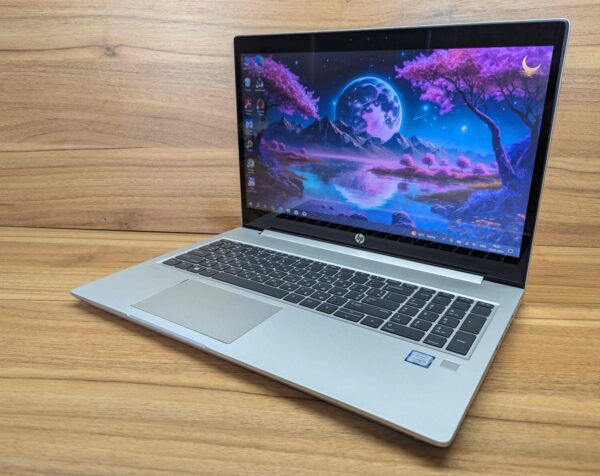 Ноутбук HP ProBook 450 G6 / 15.6" (1366x768) TN Touch / Intel Core i5-8265U (4 (8) ядра по 1.6 - 3.9 GHz) / 16 GB DDR4 / 480 GB SSD / Intel UHD Graphics / Fingerprint / WebCam / Windows 10 - Зображення 5