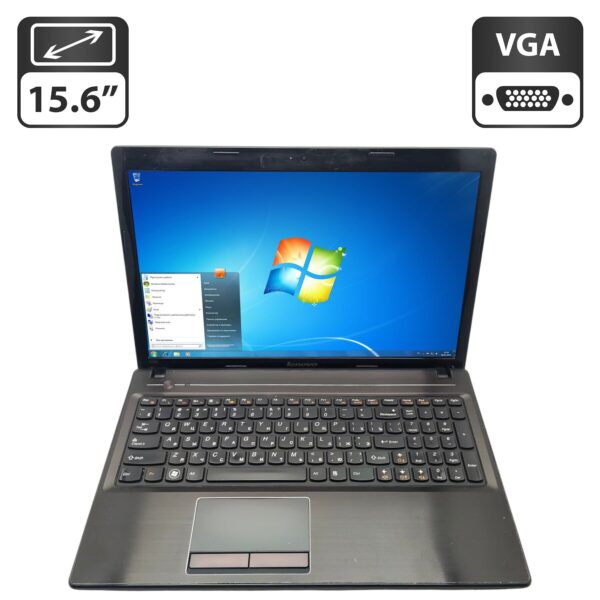 Ноутбук Lenovo G580 / 15.6" (1366x768) TN / Intel Core i3-2348M (2 (4) ядра по 2.3 GHz) / 6 GB DDR3 / 500 GB HDD / Intel HD Graphics 3000 / WebCam