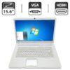 Ноутбук Sony Vaio NS21 / 15.6" (1366x768) TN / Intel Core 2 Duo T6400 (2 ядра по 2.0 GHz) / 4 GB DDR2 / 250 GB HDD / Intel HD Graphics / WebCam