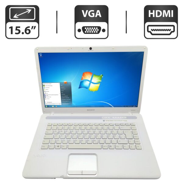 Ноутбук Sony Vaio NS21 / 15.6" (1366x768) TN / Intel Core 2 Duo T6400 (2 ядра по 2.0 GHz) / 4 GB DDR2 / 250 GB HDD / Intel HD Graphics / WebCam