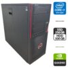 Робоча станція Fujitsu Celsius W530 Workstation Tower / Intel Core i7-4790 (4 (8) ядра по 3.6 - 4.0 GHz) / 16 GB DDR3 / 256 GB SSD + 500 GB HDD / nVidia Quadro K420, 1 GB GDDR3, 128-bit / DVD-ROM
