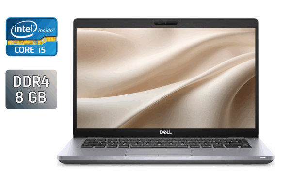 Ультрабук Б-клас Dell Latitude 5410 / 14" (1920x1080) IPS / Intel Core i5-10310U (4 (8) ядра по 1.7 - 4.4 GHz) / 8 GB DDR4 / 256 GB SSD / Intel UHD Graphics / WebCam / HDMI / Windows 10