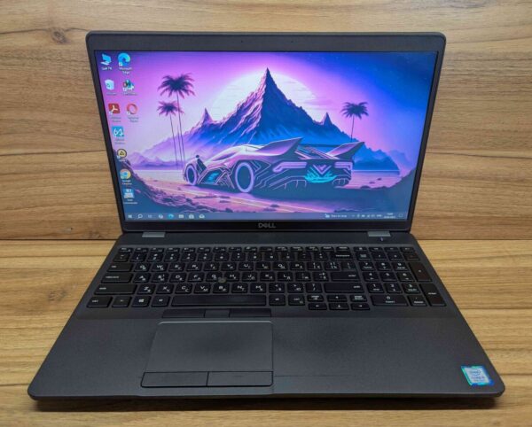 Ультрабук Б-клас Dell Latitude 5500 / 15.6" (1366x768) TN / Intel Core i5-8365U (4 (8) ядра по 1.6 - 4.1 GHz) / 8 GB DDR4 / 256 GB SSD / Intel UHD Graphics 620 / WebCam / Windows 10 - Зображення 2