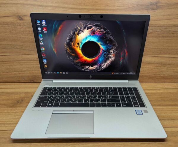 Ультрабук Б-клас HP EliteBook 850 G5 / 15.6" (1920x1080) IPS / Intel Core i7-7600U (2 (4) ядра по 2.8 - 3.9 GHz) / 16 GB DDR4 / 512 GB SSD / Intel HD Graphics 620 / HDMI / Fingerprint / Windows 10 - Зображення 2