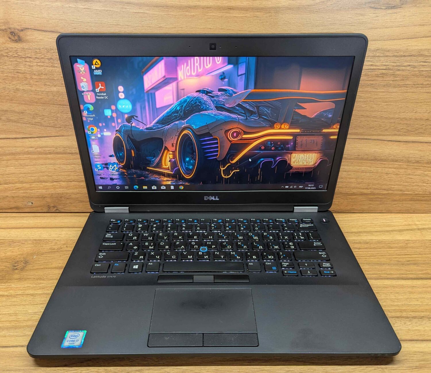 Ультрабук Dell Latitude E7470 / 14" (1920x1080) IPS / Intel Core i7-6600U (2 (4) ядра по 2.6 - 3.4 GHz) / 8 GB DDR4 / 256 GB SSD / Intel HD Graphics 520 / HDMI / WebCam / Windows 10 - Зображення 2