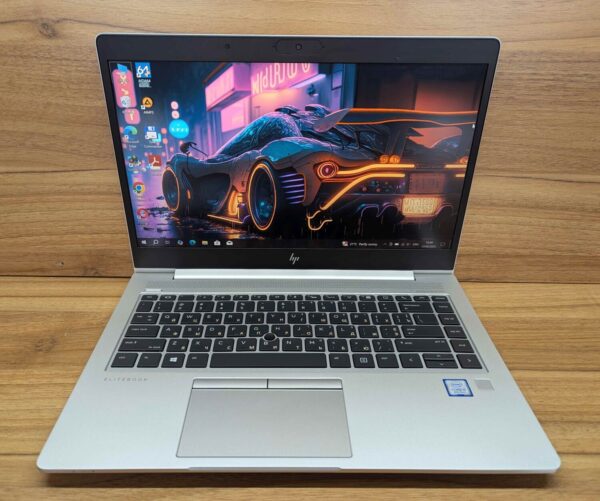 Ультрабук HP EliteBook 840 G5 / 14" (1920x1080) IPS / Intel Core i5-8250U (4 (8) ядра по 1.6 - 3.4 GHz) / 16 GB DDR4 / 512 GB SSD / Intel UHD Graphics 620 / WebCam / TouchID / Windows 10 - Зображення 2