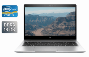 Ультрабук HP EliteBook 840 G5 / 14" (1920x1080) IPS / Intel Core i5-8250U (4 (8) ядра по 1.6 - 3.4 GHz) / 16 GB DDR4 / 512 GB SSD / Intel UHD Graphics 620 / WebCam / TouchID / Windows 10