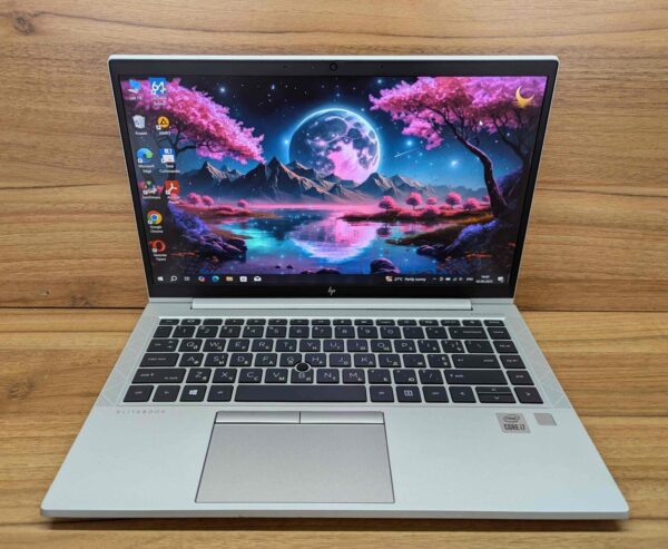 Ультрабук HP EliteBook 840 G7 / 14" (1920x1080) IPS / Intel Core i7-10610U (4 (8) ядра по 1.8 - 4.9 GHz) / 16 GB DDR4 / 512 GB SSD / Intel UHD Graphics / WebCam / TouchID / Windows 10 - Зображення 2
